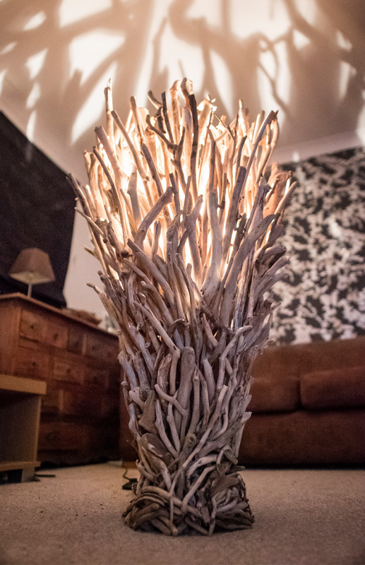 Driftwood Floor Lamp